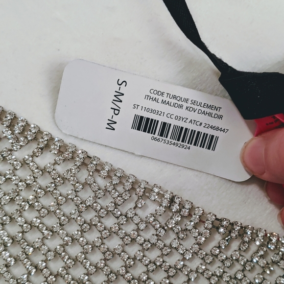 Luxury La Senza Limited Edition Jewelry / Crystal Bra Lingerie Sz S To M - Picture 5 of 10